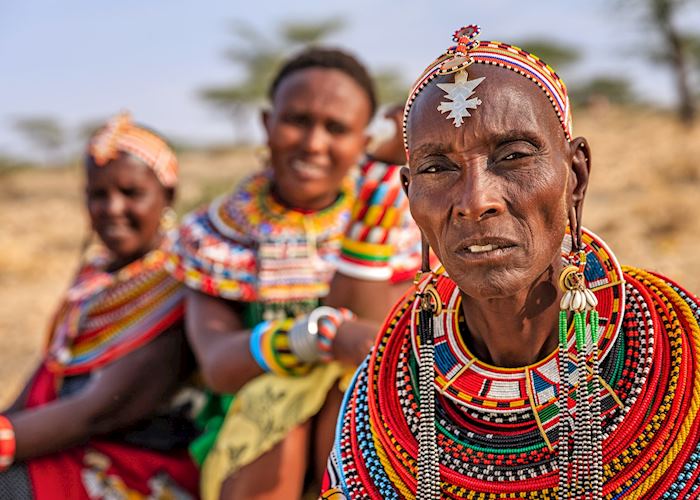 Women from the Samburu tribe