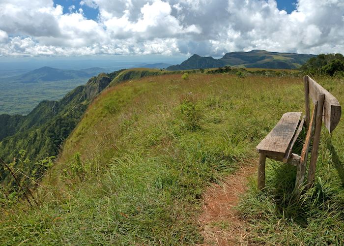 View from the Zomba Plateau