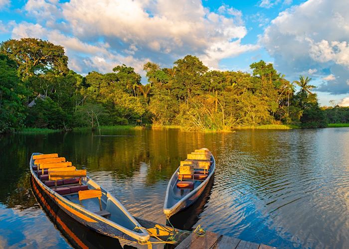 Amazon River in Ecuador