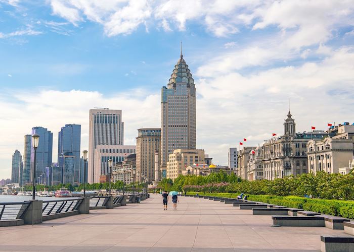 The Bund in Shanghai