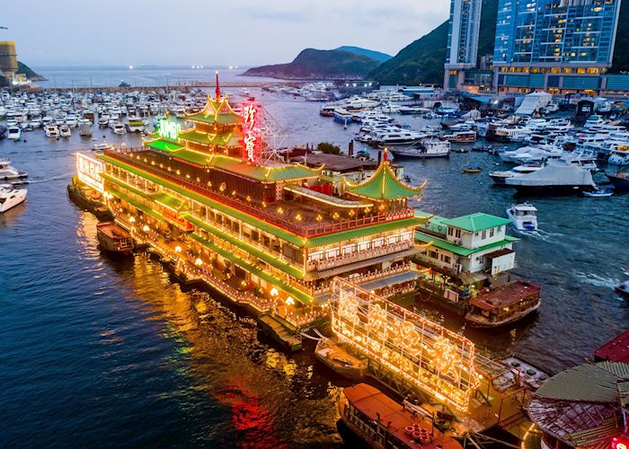 Jumbo Floating Restaurant in Hong Kong