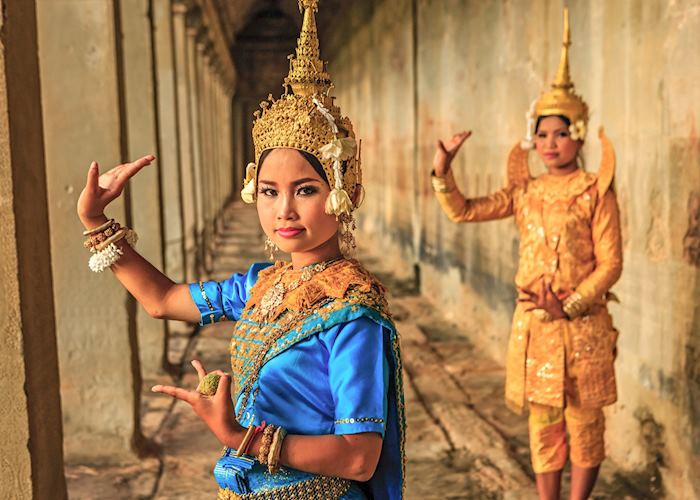 Apsara dance near Siem Reap
