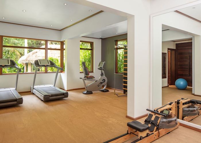 The gym area, Anantara Maia Resort & Spa