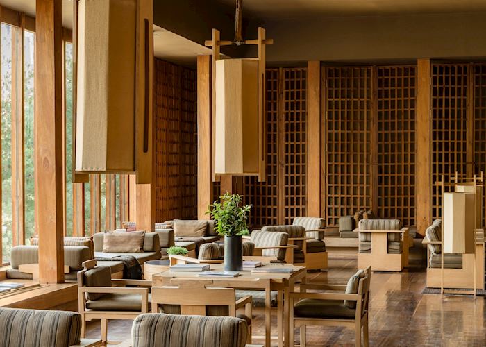 Lounge area, Amankora Paro