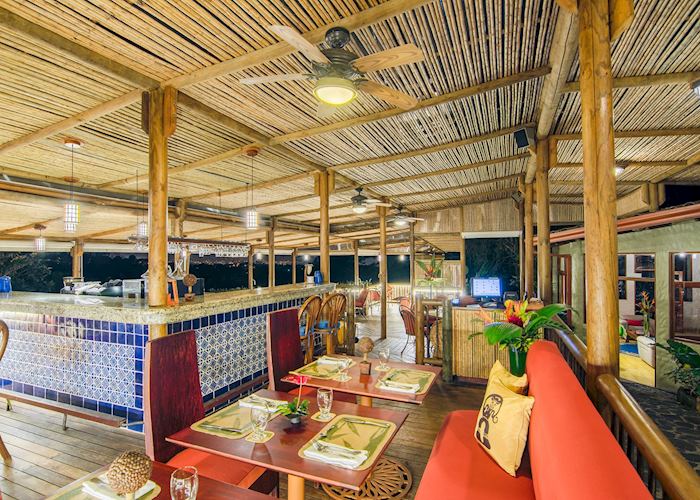 Restaurant, Finca Rosa Blanca