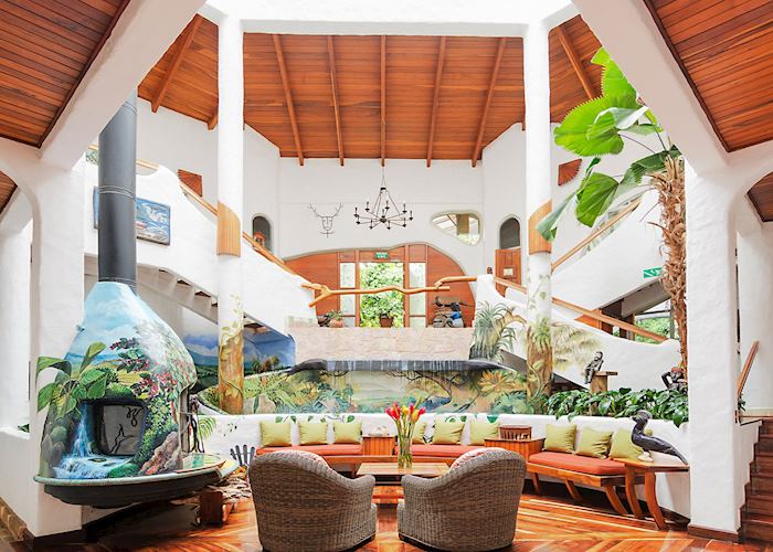 Lobby, Finca Rosa Blanca