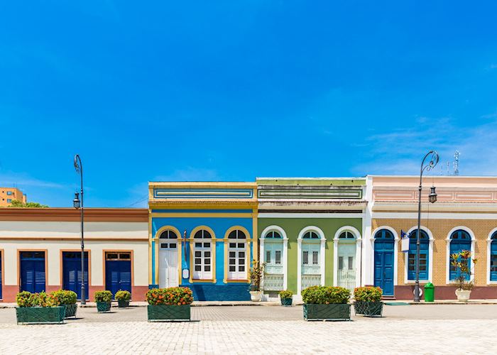 Colonial houses, Manaus