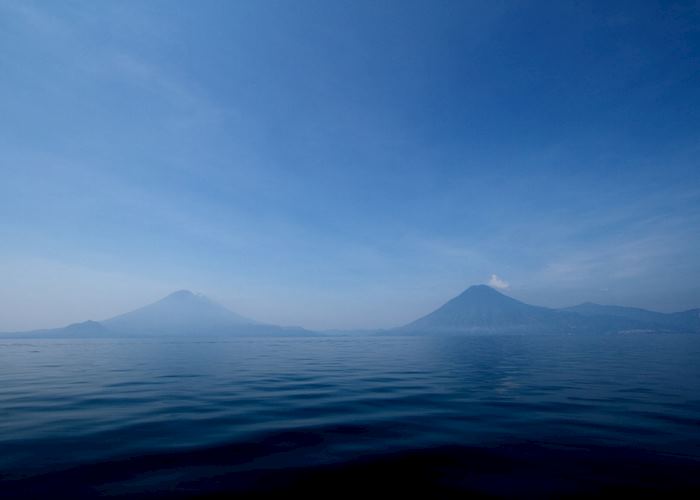 Boat tour of lake and Santiago de Atitlán