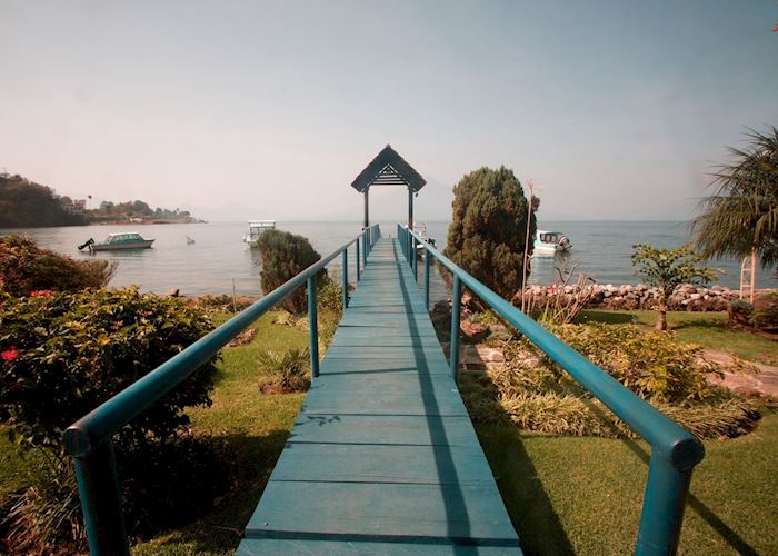 Boat tour of lake and Santiago de Atitlán