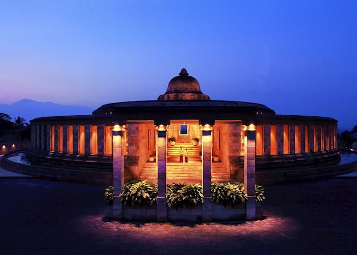 Entrance of the stunning Amanjiwo, Yogyakarta