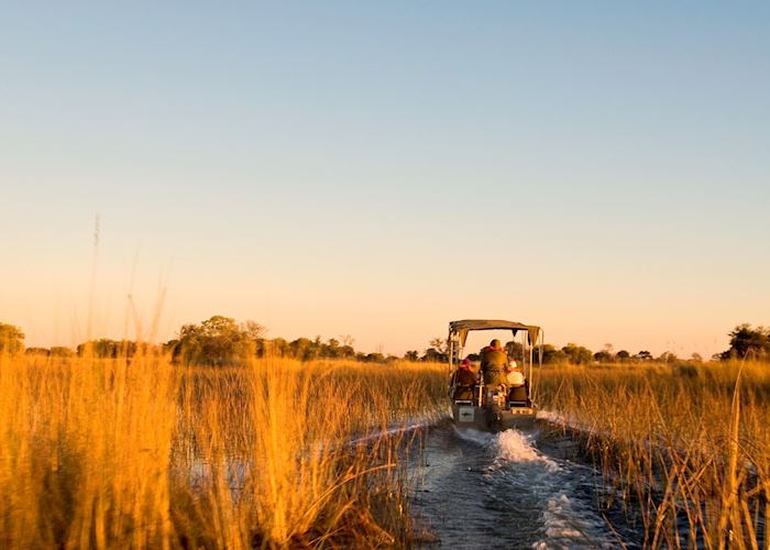 A Boat trip through the Moremi Wildlife Reserve