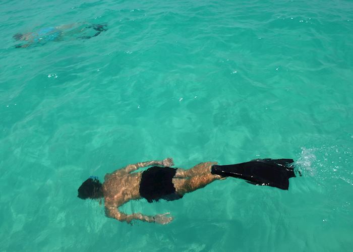 Snorkelling on the Quirimbas reefs