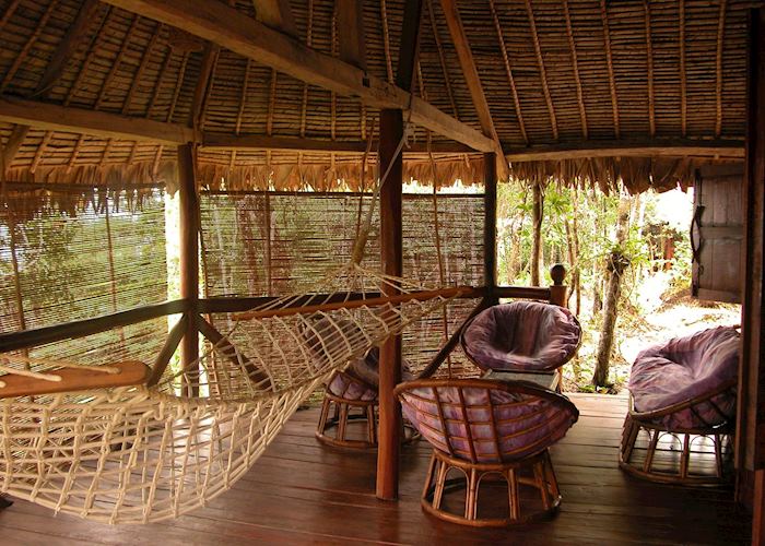 Bungalow Verandah, Le Palmarium, Pangalanes