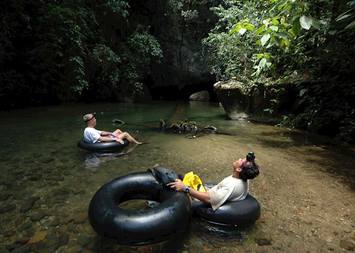 Cave tubing, Cayo District, Belize