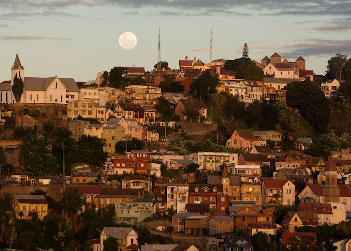 Dusk in Antananarivo, Madagascar