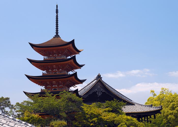 Pagoda at the Kiyomizudera, Kyoto