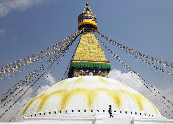 Bodnath stupa, Kathmandu, Nepal