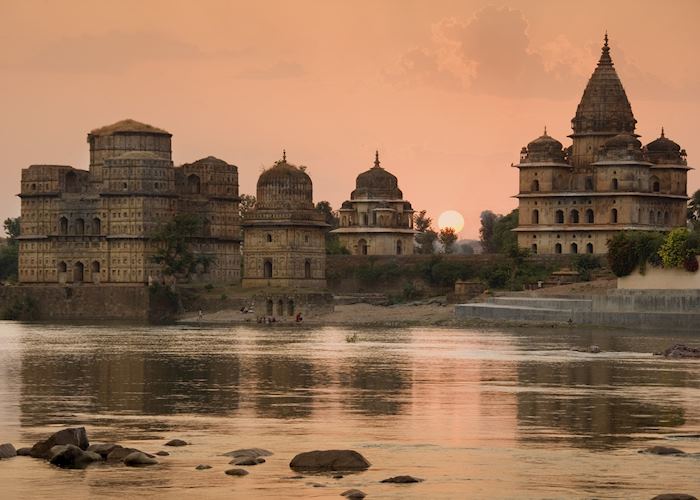 Temples at Orchha, India