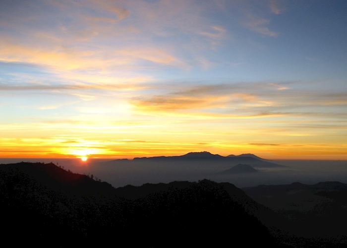 Sunrise from Bromo's viewpoint, Penanjakan