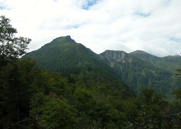 Daisetsuzan mountain range, Sounkyo Gorge