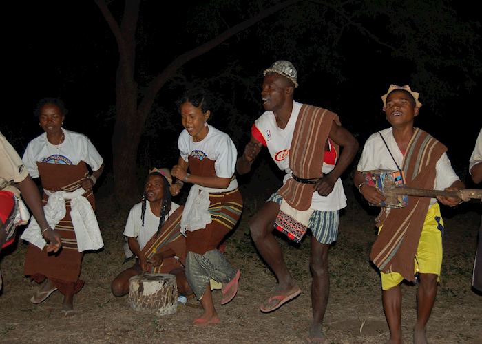 Dancing at Ifotaka Community Forest, Madagascar