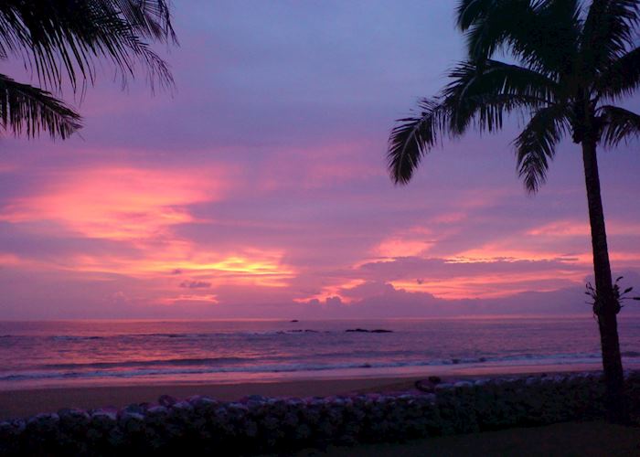Sunset on Khao Lak beach