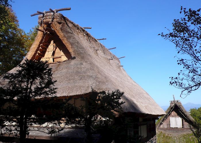 Thatched houses, Hida folk village