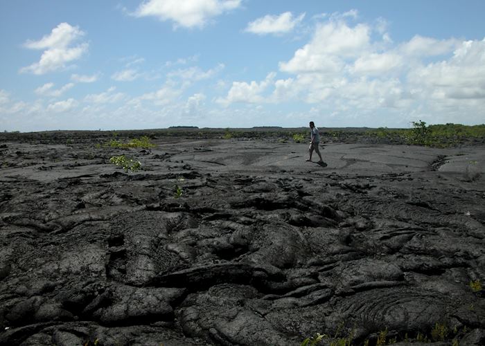 Ancient lava flows, Savai'i