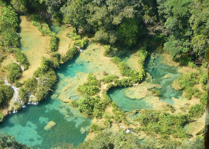 Semuc Champey from the Mirador