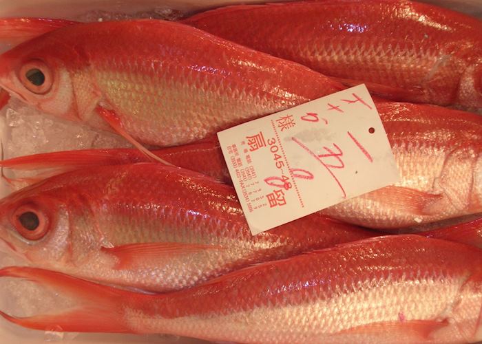 Tsukiji fish market