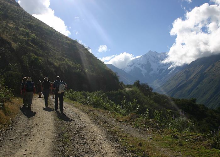 Salkantay Trek, with views of the mountain