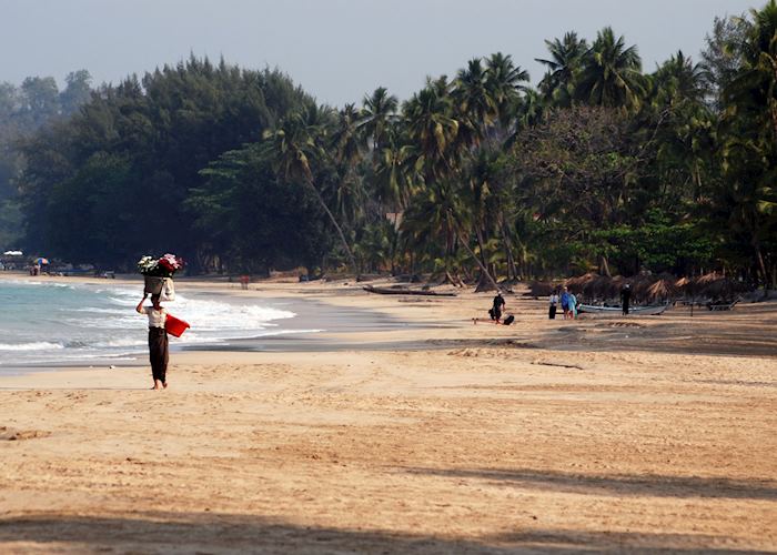 Unlike many popular beaches in Southeast Asia, Ngapali still retains the local way of life