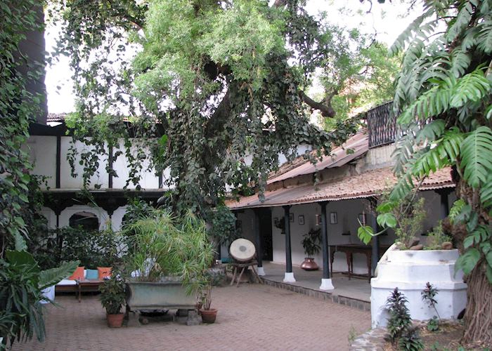 The main courtyard, Ahilya Fort