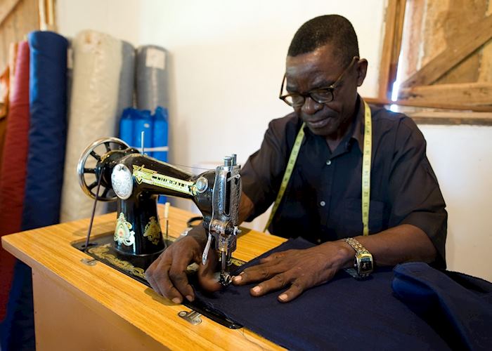 One of the Likoma Island tailors