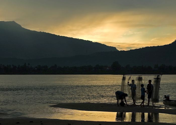 View from La Folie Lodge, Champasak