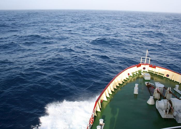 Crossing the Drake Passage, on a calm day