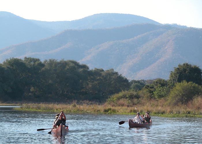 Canoeing in the Lower Zambezi