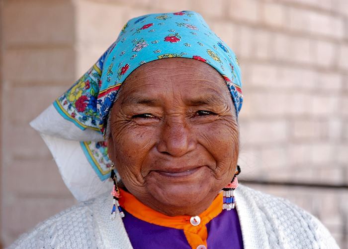 Tarahumara woman, Creel