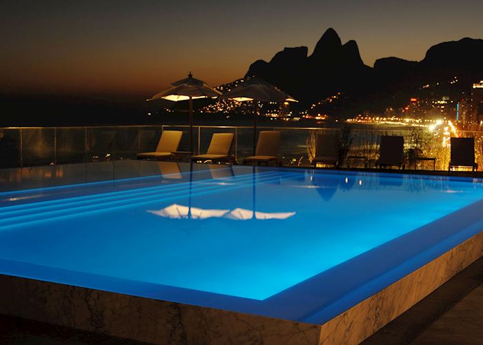 Rooftop pool, Fasano Rio de Janeiro