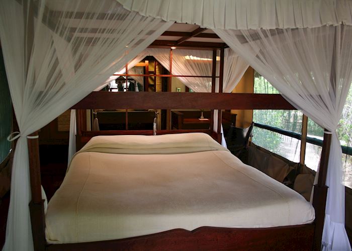 New luxury tent, Samburu Intrepids