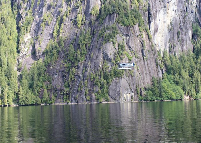 Floatplane in the Misty Fjords
