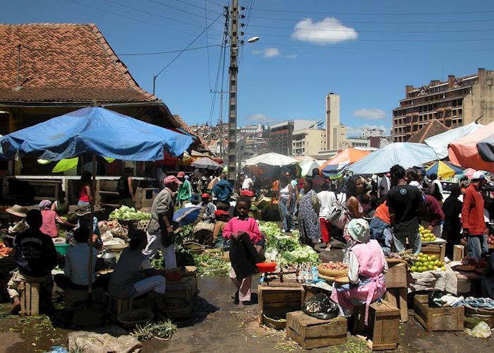 Market in Antananarivo, Madagascar