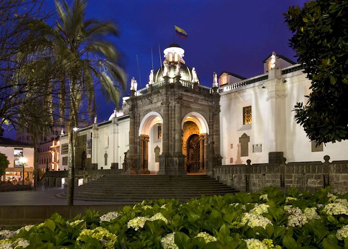 El Palacio de Gobierno, Plaza Grande, Quito