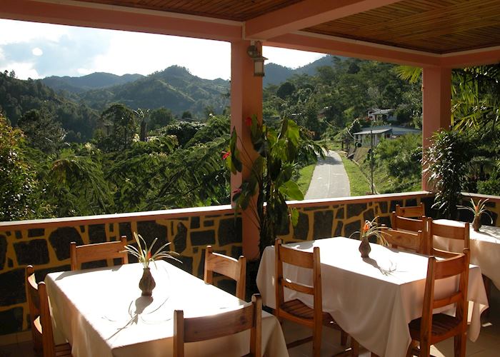 View from dining area at Centrest Sejour