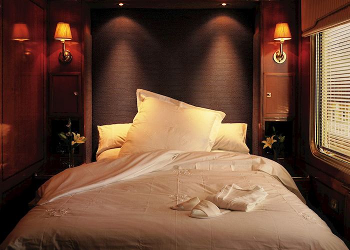 The bedroom, The Blue Train.