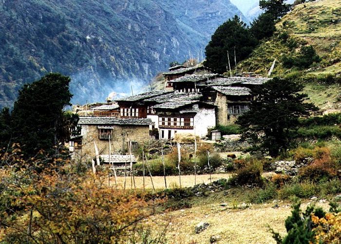 Local house, Bumthang Valley