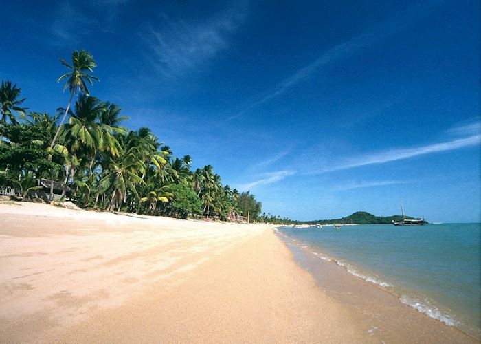 Bophut beach on the north of Koh Samui, Thailand