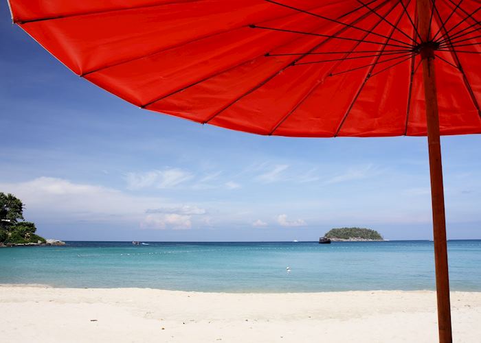 Relaxing in the shade on Phuket, Thailand