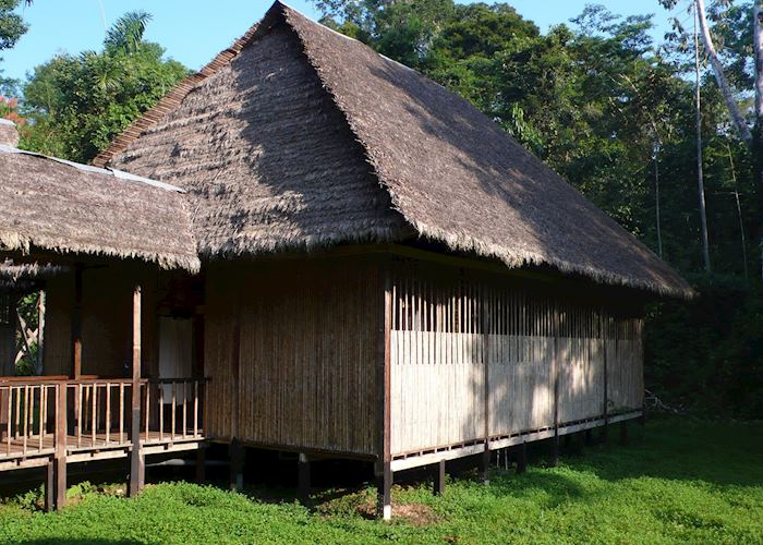 Bathroom wing at Tambopata Research Centre