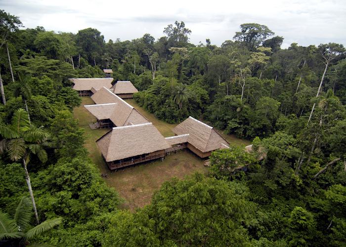 Tambopata Research Centre from above